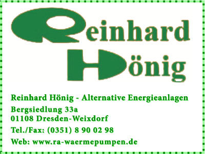 Reinhard Hnig - Alternative Energieanlagen