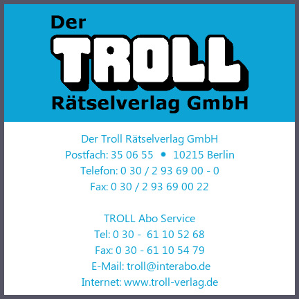 Der Troll Rtselverlag GmbH