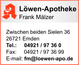 Lwen-Apotheke Inh. Frank Mlzer